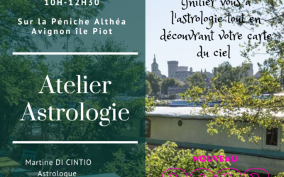 Atelier d’Astrologie – Péniche Althéa Ile Piot Avignon